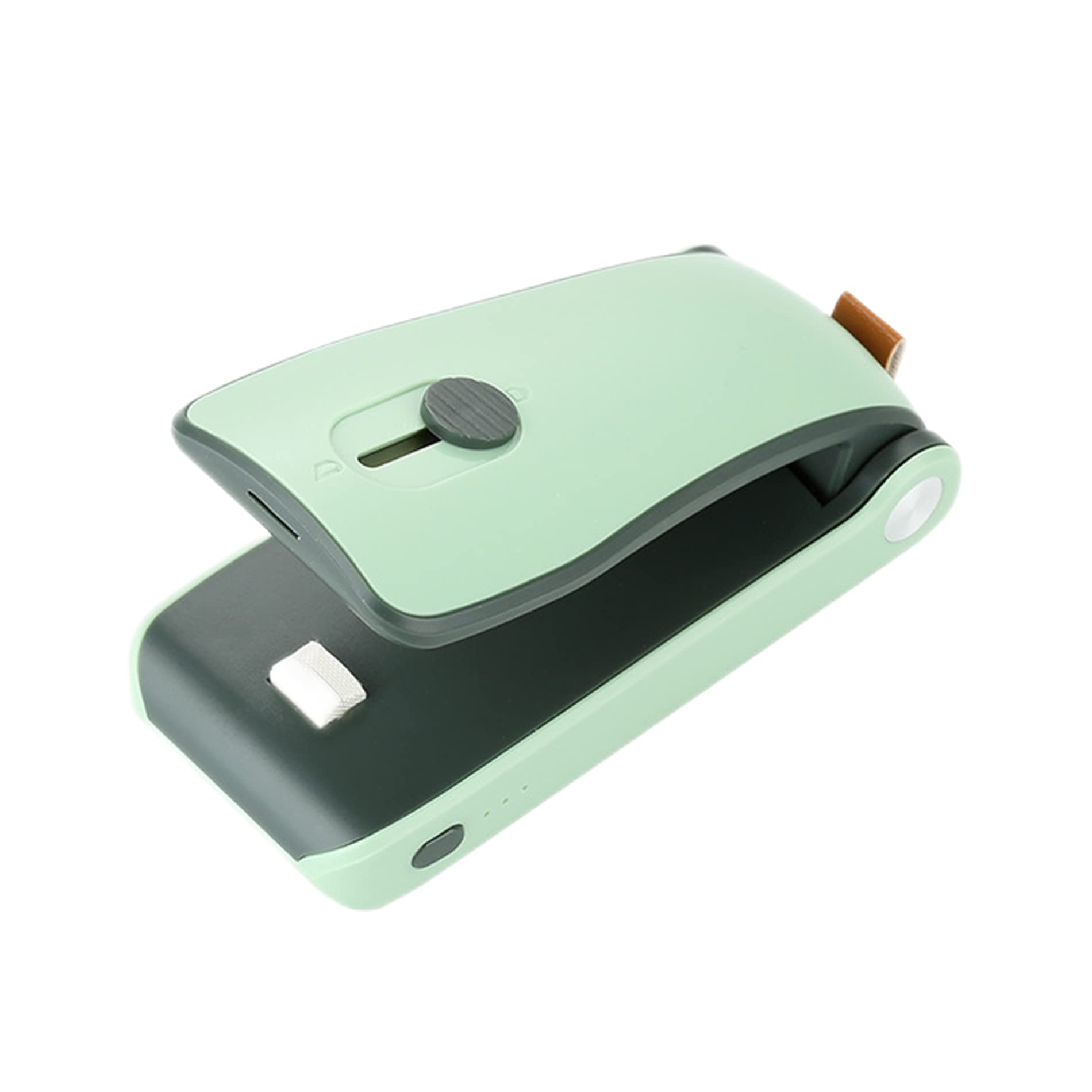 HASTHIP Mini Sealing Machine for Plastic Packaging, USB Rechargeable 2 in 1 Heat Sealer and Cutter Handheld Sealing Machine Bag Resealer Sealing Machine for Food Chip Bags (Without Battery) HASTHIP Mini Sealing Machine for Plastic Packaging, USB Rechargeable 2 in 1 Heat Sealer and Cutter Handheld Sealing Machine Bag Resealer Sealing Machine for Food Chip Bags (Without Battery)